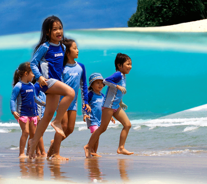 Ocean Dynamic Junior Range Of Rash Guards