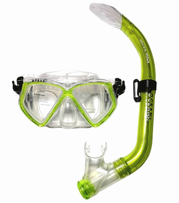 Ocean Dynamics Nova Midi Snorkel Set GRN - oceanstorethailand